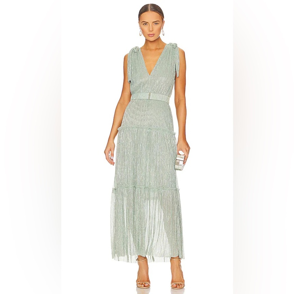 Sabina Musayev Helena Dress Sage